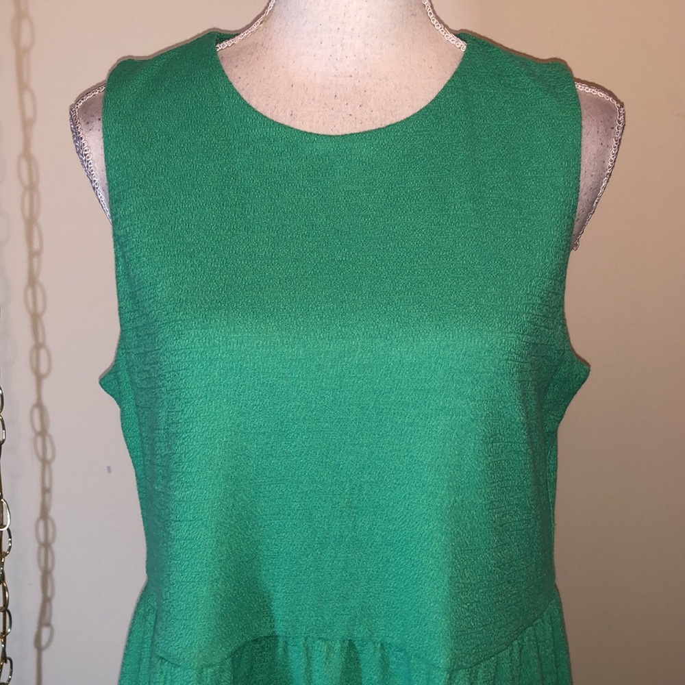 Draper James Rsvp Green Sleeveless Midi Dress - image 3